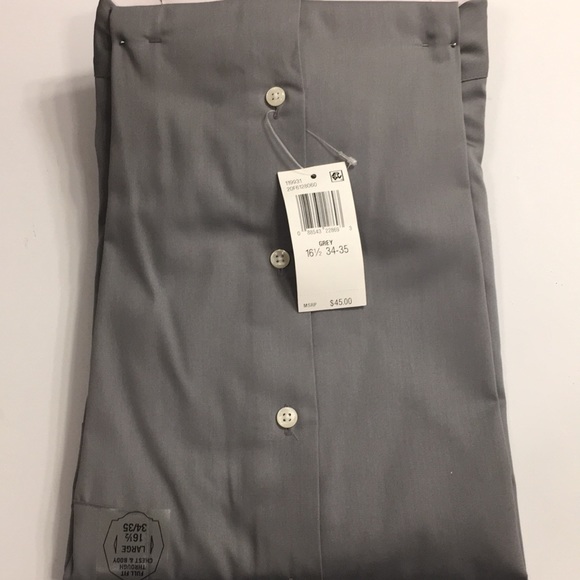 NEW - Van Heusen Mens Button Up Dress Shirt - Large - Picture 6 of 7